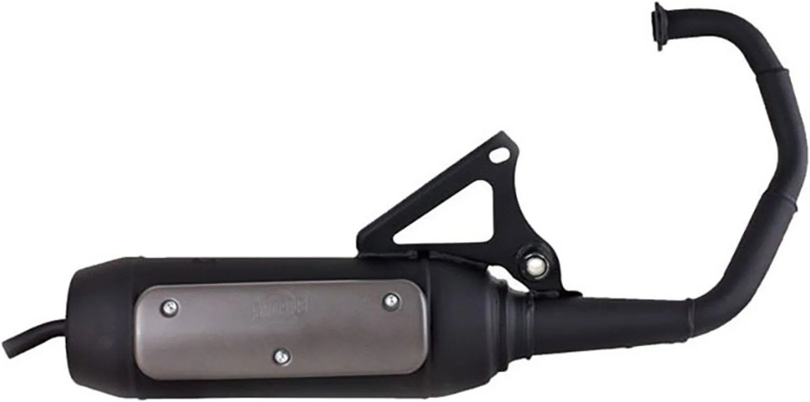Complete Catalytic Exhaust System With Sound Certification Sitoplus Stainless Steel - Leovince Compatible With Malaguti Centro (1994-1997)