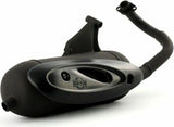 Complete Catalytic Exhaust System With Sound Certification X-Fight Stainless Steel - Leovince Compatible With Beta Rr 50 Enduro (2012)
