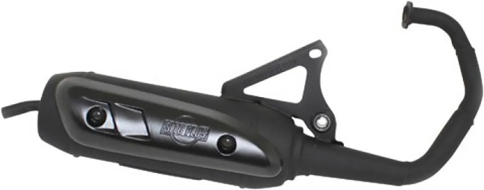 Complete Catalytic Exhaust System With Sound Certification Sitoplus Stainless Steel - Leovince Compatible With Mbk Booster 50 (2004-2012)