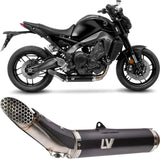 Complete Catalytic Exhaust System With Sound Certification Lv Race Stainless Steel - Leovince Compatible With Yamaha Mt-09 Sp (2021-2023)