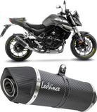 Exhaust Tip With Noise Certification Lv One Evo Carbon Fiber Carbon Fiber End Cap - Leovince Compatible With Honda Cb 750 Hornet (2023-2024)