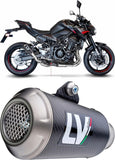Exhaust Tip With Noise Certification Lv-10 Steel Black Stainless Steel End Cap - Leovince Compatible With Bmw S 1000 Rr (2019-2024)