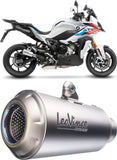 Exhaust Tip With Noise Certification Lv-10 Titanium Titanium End Cap - Leovince Compatible With Bmw S 1000 Xr (2020-2023)