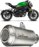 Exhaust Tip With Noise Certification Lv-10 Stainless Steel Stainless Steel End Cap - Leovince Compatible With Benelli 752 S (2019-2024)