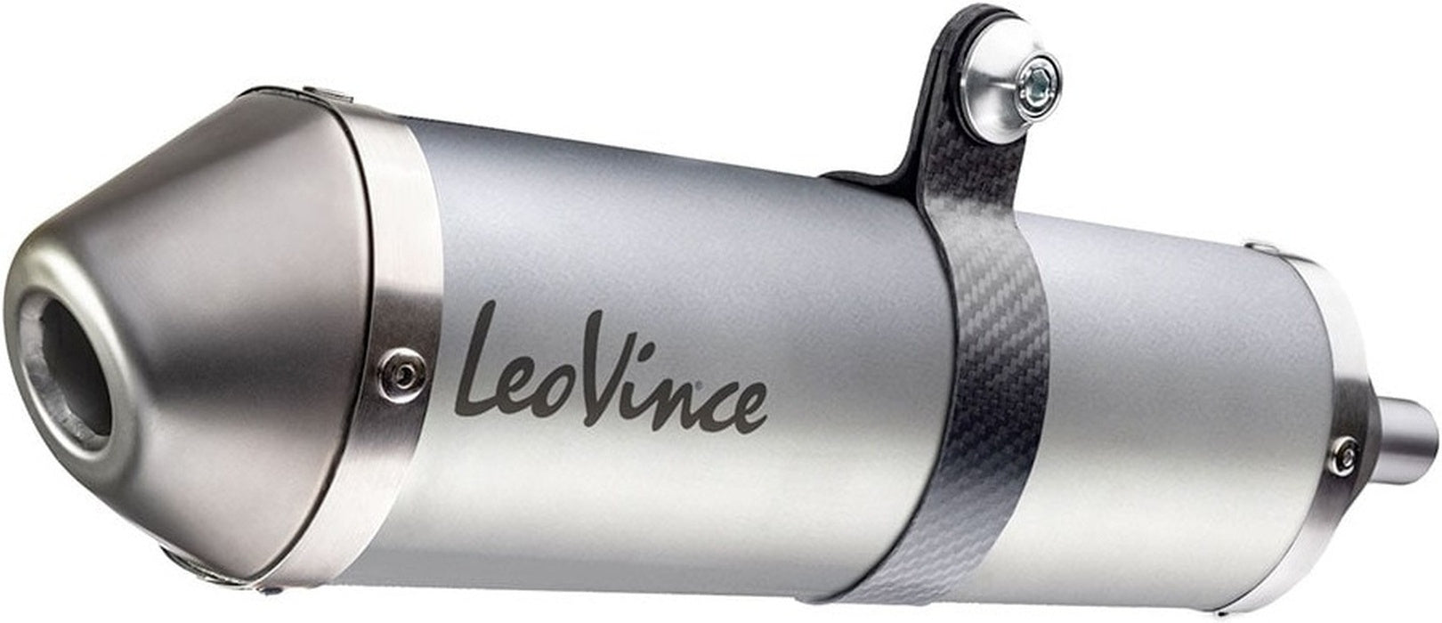Complete Catalytic Exhaust System With Sound Certification Sito Stainless Steel - Leovince Compatible With Kymco Bet & Win 50 Liquid Cooled (2001-2007)
