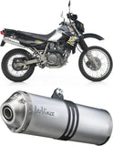 Exhaust Tip With Noise Certification Lv-X Aluminum Stainless Steel End Cap - Leovince Compatible With Yamaha Tte 600 (1994-2002)
