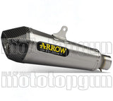 Exhaust Tip With Noise Certification X-Kone Nichrom Carbon - Arrow Special Parts Compatible With Honda Cbr 650 R (2019-2023)