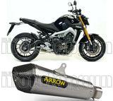 Exhaust Tip With Noise Certification X-Kone Nichrom Carbon - Arrow Special Parts Compatible With Yamaha Tracer 900 Gt (2018-2020)