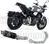 Complete Non-Catalytic Exhaust System With Sound Certification Gp2 Gp-2 Black Nichrom Stainless Steel - Arrow Special Parts Compatible With Honda Cb 1000 R (2018-2024)