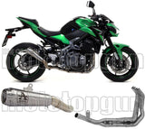 Complete Non-Catalytic Exhaust System With Sound Certification Pro-Race Titanium Titanium - Arrow Special Parts Compatible With Kawasaki Z 900 (2020-2024)