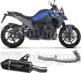 Complete Non-Catalytic Exhaust System With Sound Certification Indy-Race Evo Black Aluminium Carby End Cap - Arrow Special Parts Compatible With Bmw R 1300 (2025-2026)