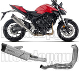 Complete Non-Catalytic Exhaust System With Sound Certification Indy-Race Evo Titanium Carby End Cap - Arrow Special Parts Compatible With Honda Cb 1000 Hornet (2025-2026)