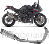 Complete Catalytic Exhaust System With Sound Certification Indy-Race Evo Titanium Carby End Cap - Arrow Special Parts Compatible With Honda Cbr 650 R (2024-2026)