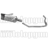 Complete Non-Catalytic Exhaust System With Sound Certification Indy-Race Evo Titanium Carbon - Arrow Special Parts Compatible With Kawasaki Ninja 500 (2024-2026)