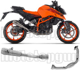 Complete Non-Catalytic Exhaust System With Sound Certification Pro-Race Nichrom - Arrow Special Parts Compatible With Ktm 390 Duke (2024-2026)