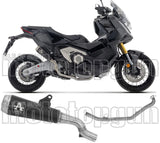 Complete Non-Catalytic Exhaust System With Sound Certification Pro-Race Black Nichrom - Arrow Special Parts Compatible With Honda X-Adv 750 (2025-2026)