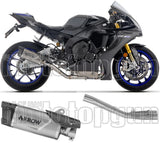 Exhaust Tip With Noise Certification Indy-Race Evo Titanium Carby End Cap - Arrow Special Parts Compatible With Yamaha Yzf-R1 1000 (2025)
