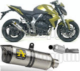 Non-Catalytic Exhaust Tip With Sound Certification Thunder Titanium Carbon - Arrow Special Parts Compatible With Honda Cb 1000 R (2008-2017)