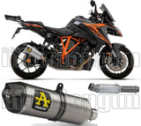 Catalytic Exhaust Tip With Sound Certification Race-Tech Titanium Carbon - Arrow Special Parts Compatible With Ktm 1290 Superduke Gt (2017-2024)