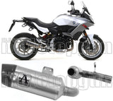 Non-Catalytic Exhaust Tip With Sound Certification Indy-Race Aluminium Carbon - Arrow Special Parts Compatible With Bmw F 900 R (2020-2024)