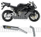 Non-Catalytic Exhaust Tip With Sound Certification Maxi Race-Tech Titanium Carbon - Arrow Special Parts Compatible With Honda Cbr 1000 Rr (2004-2007)