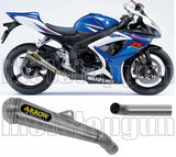 Exhaust Tip With Noise Certification Pro-Race Nichrom Stainless Steel - Arrow Special Parts Compatible With Suzuki Gsx-R 750 Ie (2006-2007)