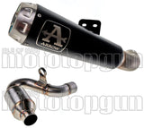 Non-Catalytic Exhaust Tip With Sound Certification Pro-Race Black Nichrom Stainless Steel - Arrow Special Parts Compatible With Bmw F 900 R (2020-2024)