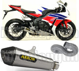 Non-Catalytic Exhaust Tip With Sound Certification X-Kone Nichrom Carbon - Arrow Special Parts Compatible With Honda Cbr 1000 Rr (2014-2016)