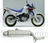 Exhaust Tip With Noise Certification Paris Dacar Stainless Steel Stainless Steel - Arrow Special Parts Compatible With Honda Nx 650 Dominator (1994-1995)
