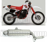 Exhaust Tip With Noise Certification Paris Dacar Stainless Steel Stainless Steel - Arrow Special Parts Compatible With Yamaha Tt 600 (1986-1992)