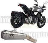 Exhaust Tip With Noise Certification Pro-Race Titanium Titanium - Arrow Special Parts Compatible With Honda Cb 1000 R (2018-2024)