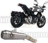 Exhaust Tip With Noise Certification Pro-Race Nichrom Stainless Steel - Arrow Special Parts Compatible With Honda Cb 1000 R (2018-2024)