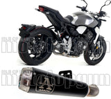 Exhaust Tip With Noise Certification Pro-Race Black Nichrom Stainless Steel - Arrow Special Parts Compatible With Honda Cb 1000 R (2018-2024)
