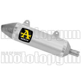 Exhaust Tip With Noise Certification Thunder Aluminium Stainless Steel - Arrow Special Parts Compatible With Malaguti Xtm 125 4T (2019-2020)