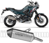Exhaust Tip With Noise Certification Explorer Titanium Carby End Cap - Arrow Special Parts Compatible With Kawasaki Kle 500 (2026)