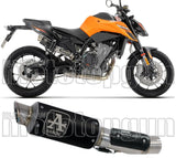 Exhaust Tip With Noise Certification Gp2 Gp-2 Black Nichrom - Arrow Special Parts Compatible With Ktm 790 Duke (2025-2026)