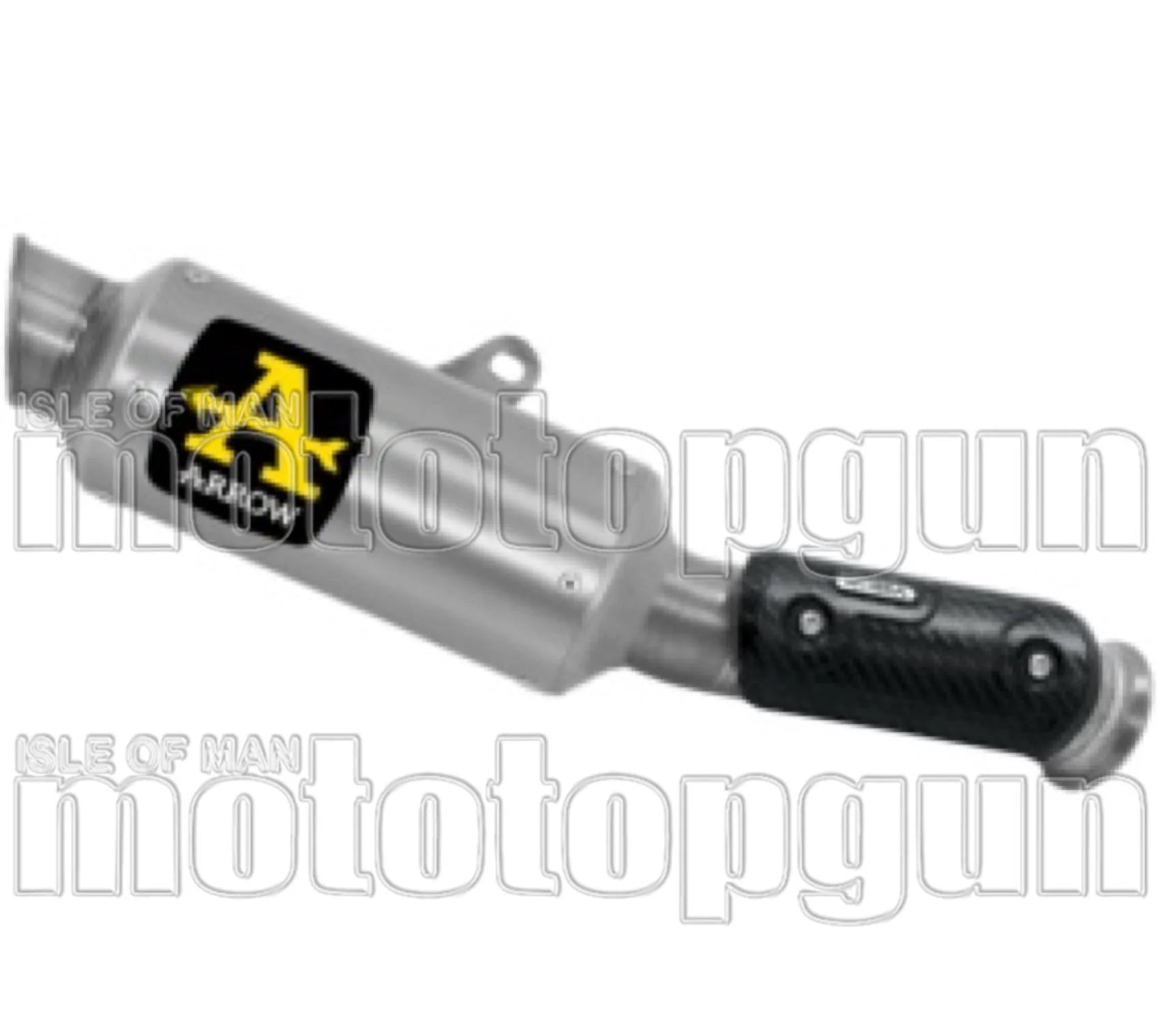 Exhaust Tip With Noise Certification Gp2 Gp-2 Titanium - Arrow Special Parts Compatible With Ktm 790 Duke (2025-2026)