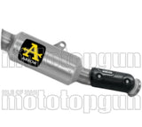 Exhaust Tip With Noise Certification Gp2 Gp-2 Titanium - Arrow Special Parts Compatible With Ktm 790 Duke (2025-2026)