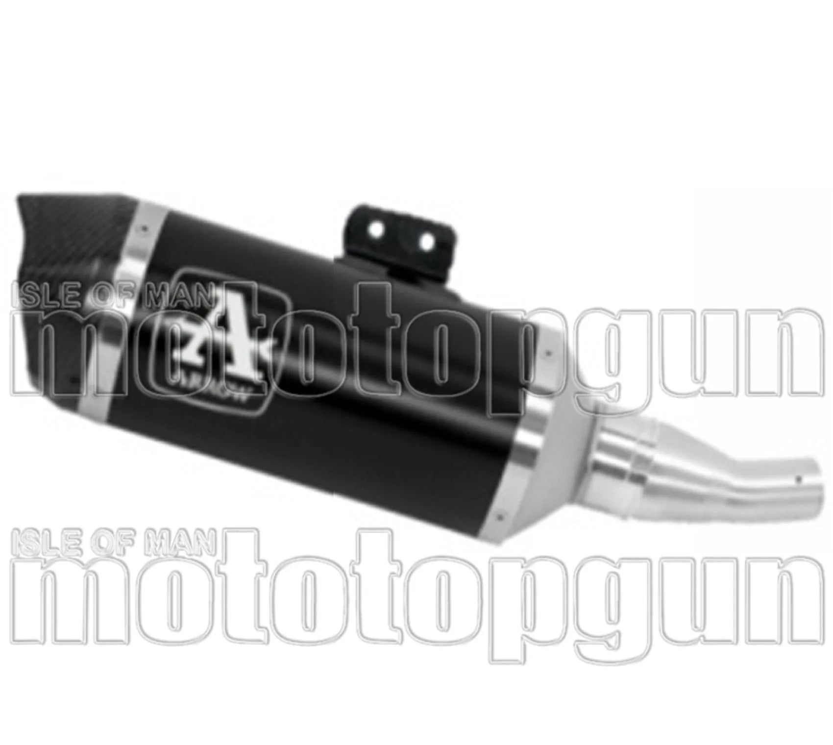 Exhaust Tip With Noise Certification Indy-Race Black Aluminium Carbon - Arrow Special Parts Compatible With Ktm 125 Duke (2021-2023)