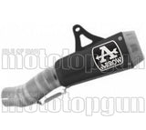 Exhaust Tip With Noise Certification Pro-Race Black Aluminium Stainless Steel - Arrow Special Parts Compatible With Kawasaki Zx-10R (2021-2024)