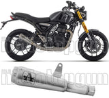 Exhaust Tip With Noise Certification Pro-Race Nichrom - Arrow Special Parts Compatible With Triumph Speed 400 (2024-2025)