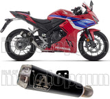 Exhaust Tip With Noise Certification Pro-Race Black Nichrom - Arrow Special Parts Compatible With Honda Cbr 500 R (2024-2026)