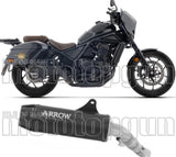Exhaust Tip With Noise Certification Rebel Black Nichrom Carby End Cap - Arrow Special Parts Compatible With Honda Cmx 1100 Rebel T (2025-2026)