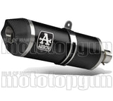 Non-Catalytic Exhaust Tip With Sound Certification Race-Tech Black Aluminium Carbon - Arrow Special Parts Compatible With Honda Forza 350 (2021-2024)