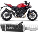 Exhaust Tip With Noise Certification Indy-Race Evo Black Aluminium Carby End Cap - Arrow Special Parts Compatible With Honda Cb 1000 Hornet Sp (2025-2026)