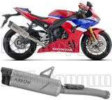 Exhaust Tip With Noise Certification Indy-Race Evo Titanium Carby End Cap - Arrow Special Parts Compatible With Honda Cbr 1000 Rr - R (2024-2026)