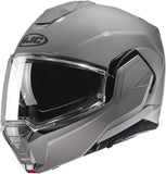 Flip-Up Motorcycle Helmet Hjc I100 Advanced Polycarbonate Grey Size 08 M