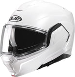 Flip-Up Motorcycle Helmet Hjc I100 Advanced Polycarbonate Pearl White Size 10 Xl