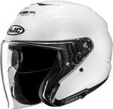 Urban Motorcycle Helmet Hjc I31 Advanced Polycarbonate Pearl White Size 11 Xxl