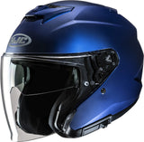 Urban Motorcycle Helmet Hjc I31 Advanced Polycarbonate Semi Flat Metallic Blue Size 07 S